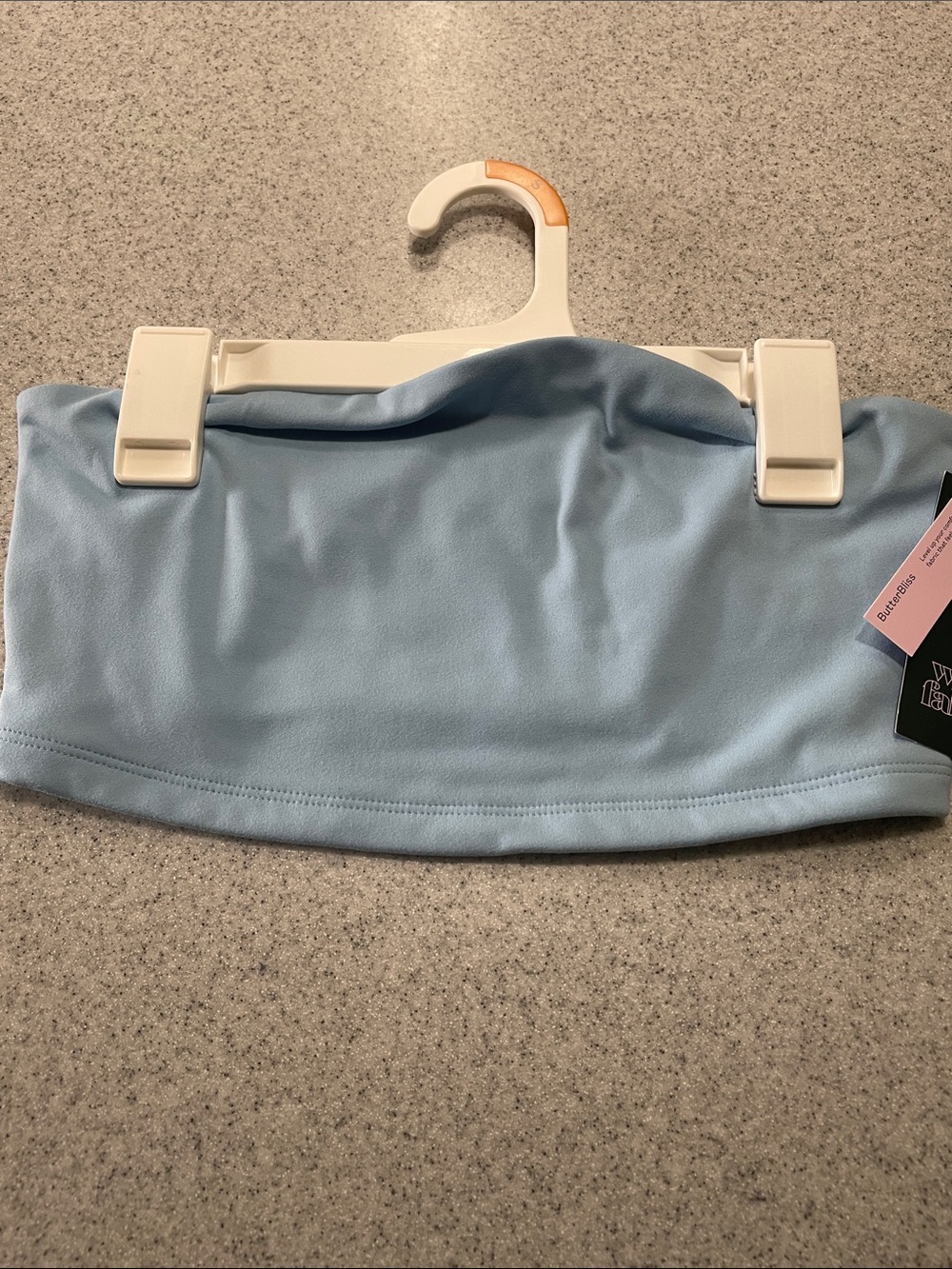 wild fable Powder Blue Strapless Bandeau Top